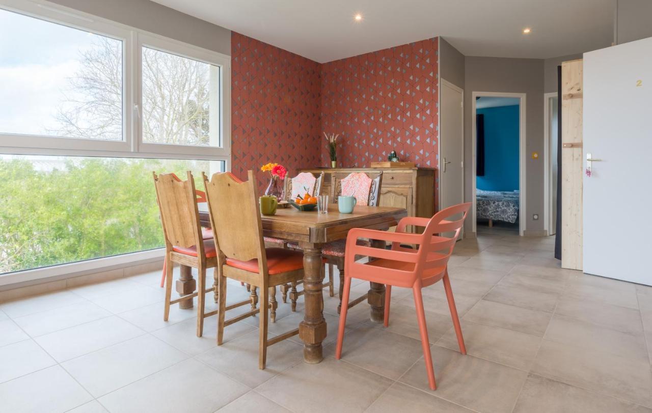 Tribord, appt avec terrasse et vue mer, parking Saint-Côme-de-Fresné Exteriör bild